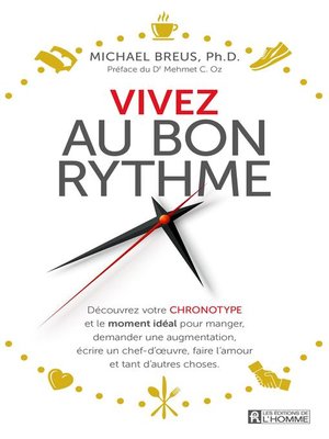 cover image of Vivez au bon rythme